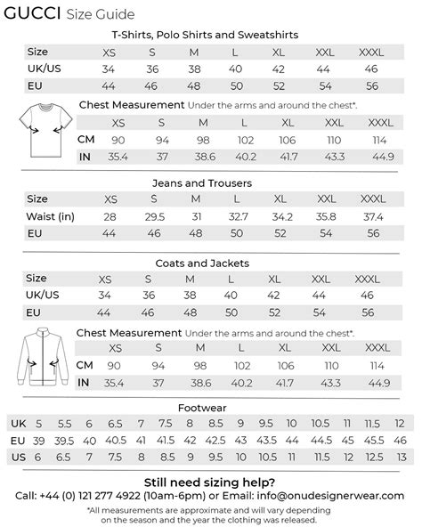 39.5 gucci size|Gucci clothing size chart.